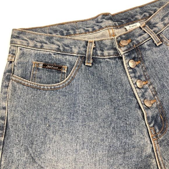 Vintage 90's Just USA Jeans Size 15 Button Fly - Picture 5 of 8